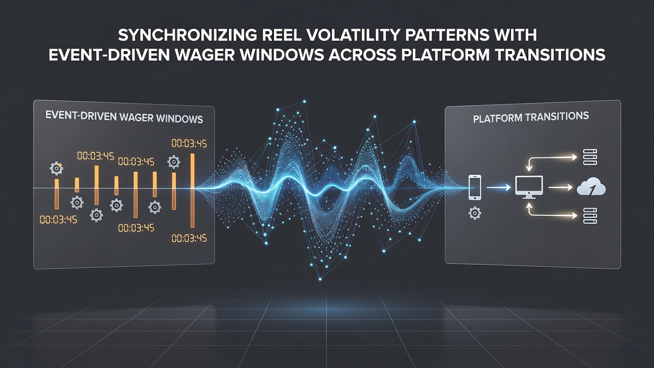 Cross-platform synchronization of volatility patterns and wager windows illustrated on desktop and mobile interfaces